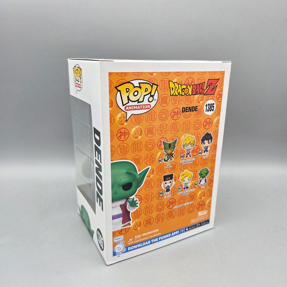Funko Pop! Dragon Ball Z	#1385 Dende	Special Edition	Animation	Vinylfigur