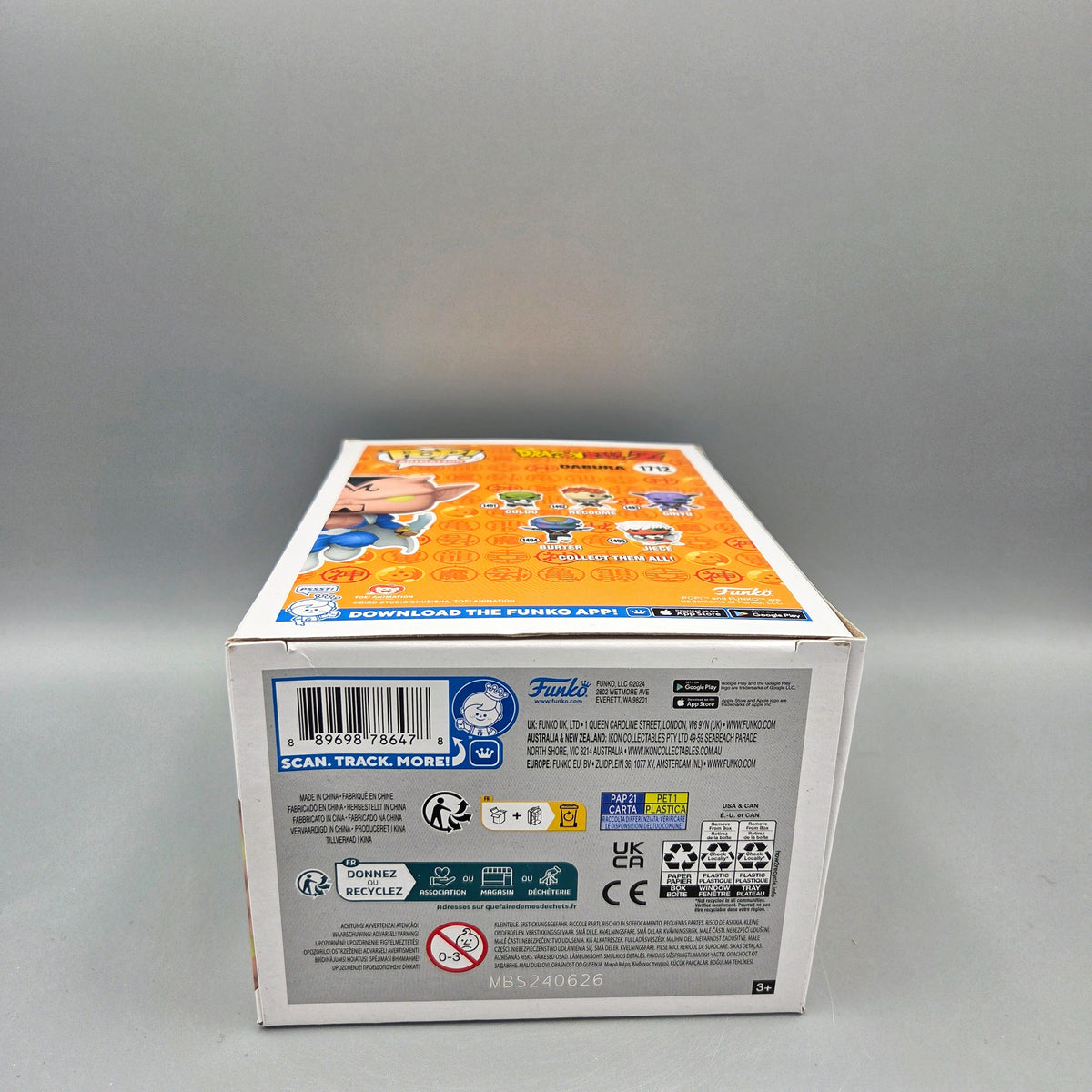Funko Pop! Dragon Ball Z	#1712 Dabura	2024 Fall Convention	Animation