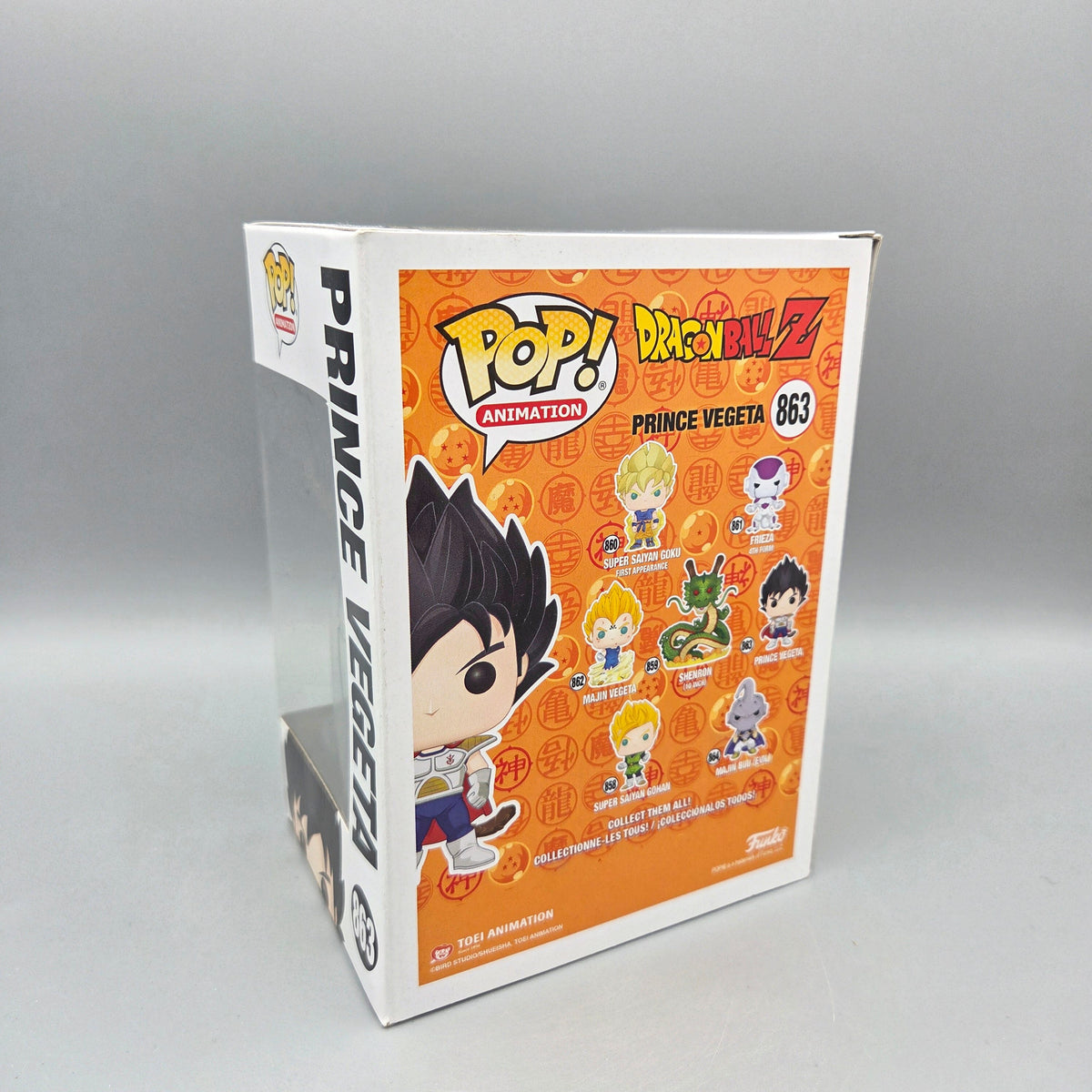 Funko Pop! Dragon Ball Z	#863 Prince Vegeta		Animation	Vinylfigur