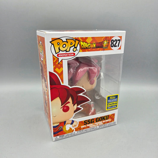 Funko Pop! Dragon Ball Super	#827 SSG Goku	2020 Summer Convention
