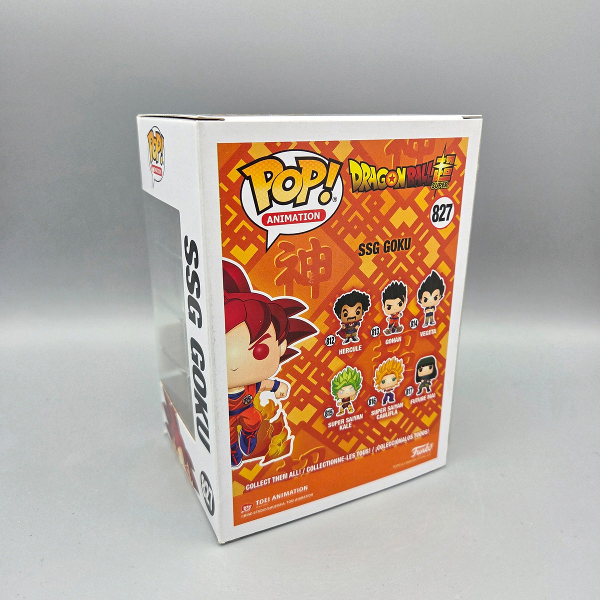 Funko Pop! Dragon Ball Super	#827 SSG Goku	2020 Summer Convention