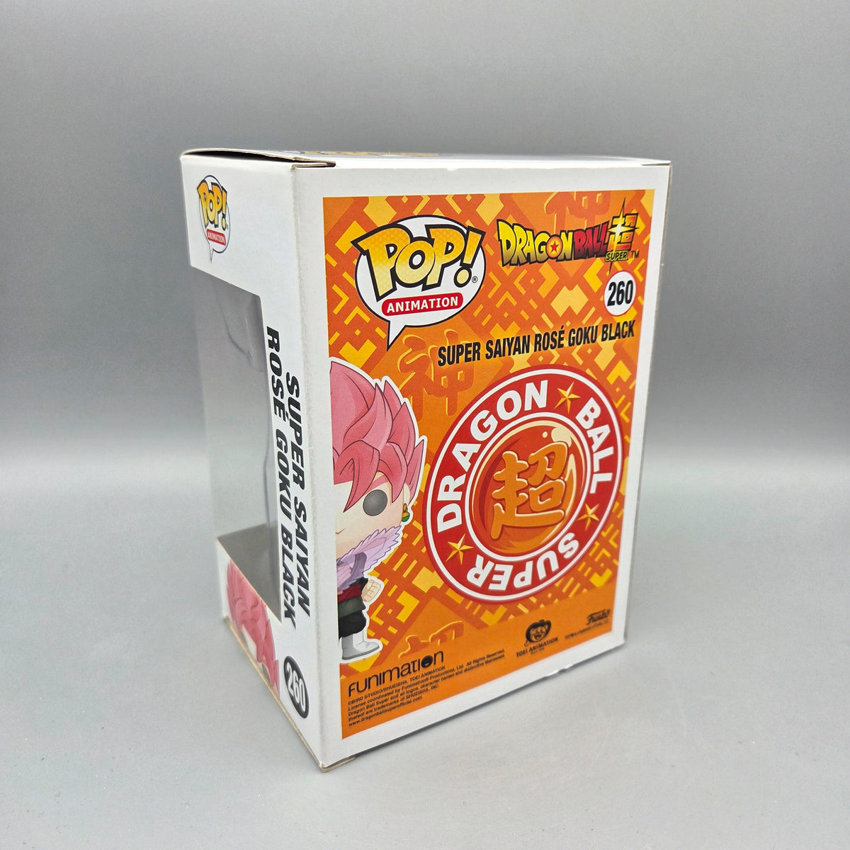 Funko Pop! Dragon Ball Super	#260 Super Saiyan Rosé		Animation	Vinylfigur
