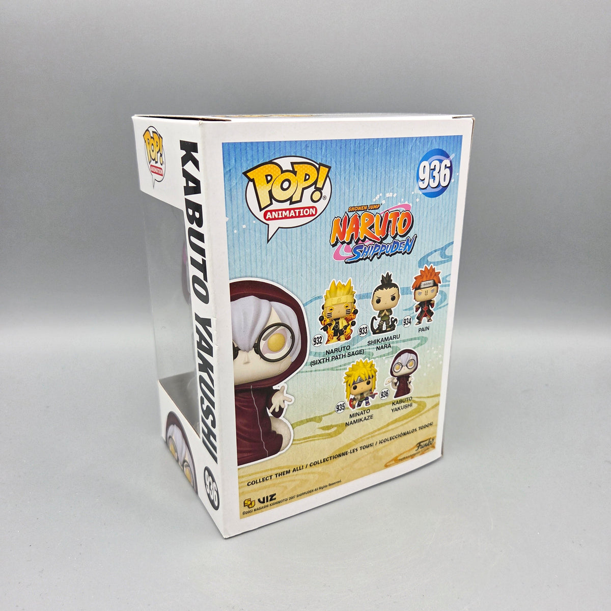 Funko Pop! Naruto Shippuden	#936 Kabuto Yakushi		Animation	Vinylfigur