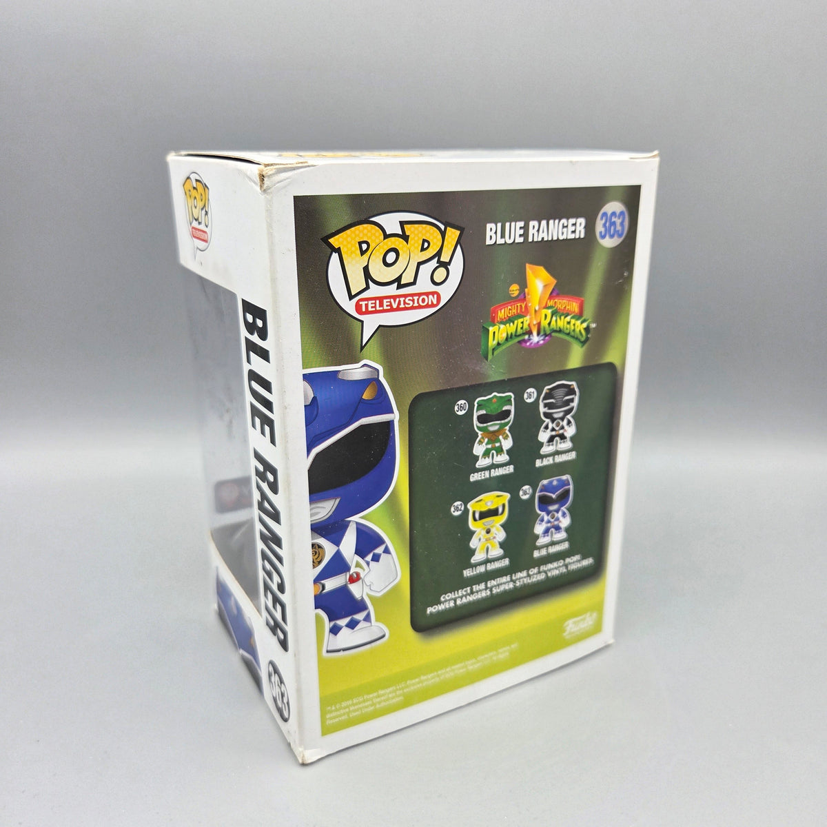 Funko Pop! Power Rangers	#363 Blue Ranger	Exclusive	Television
