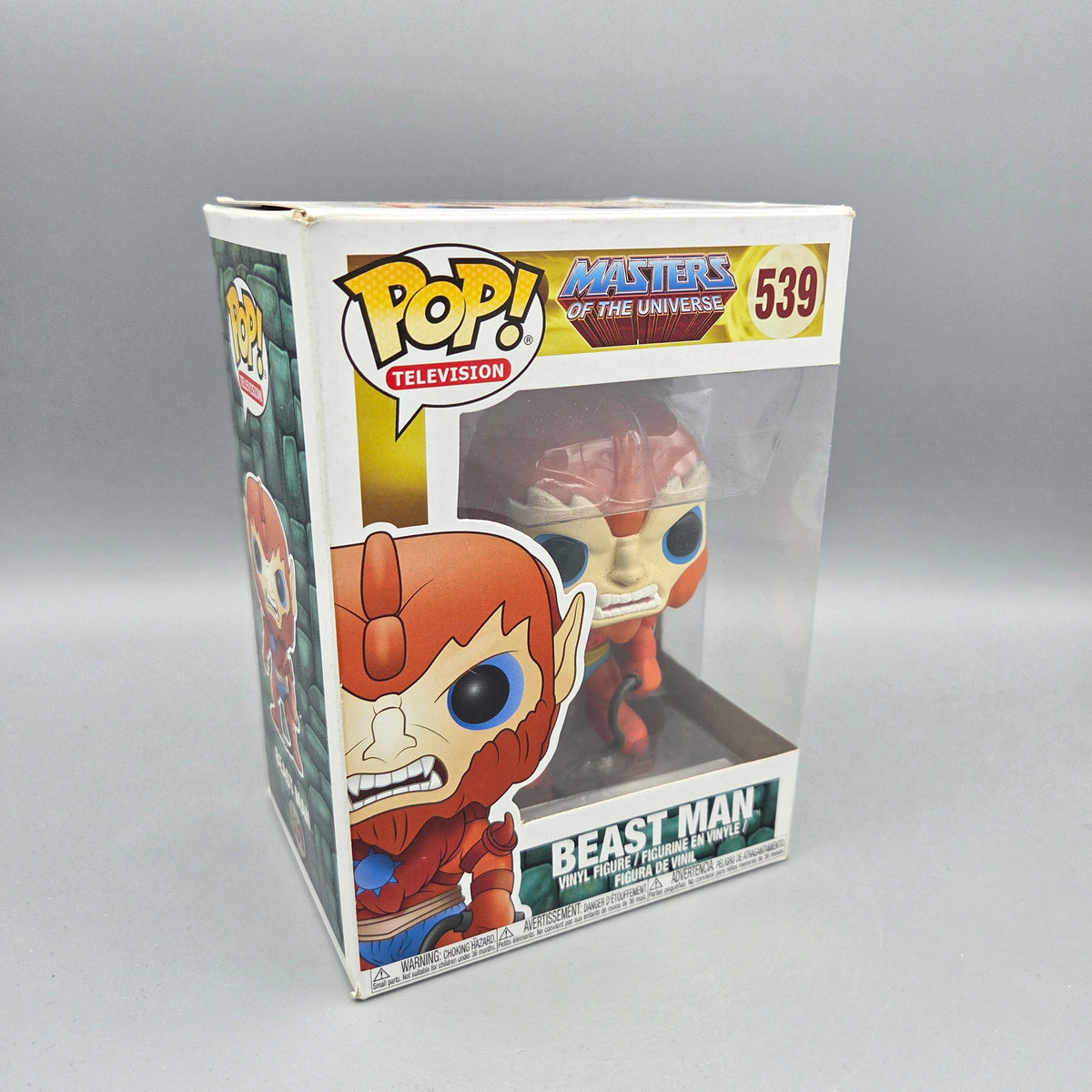 Funko Pop! Masters of the Universe	#539 Beast Man		Television	Vinylfigur