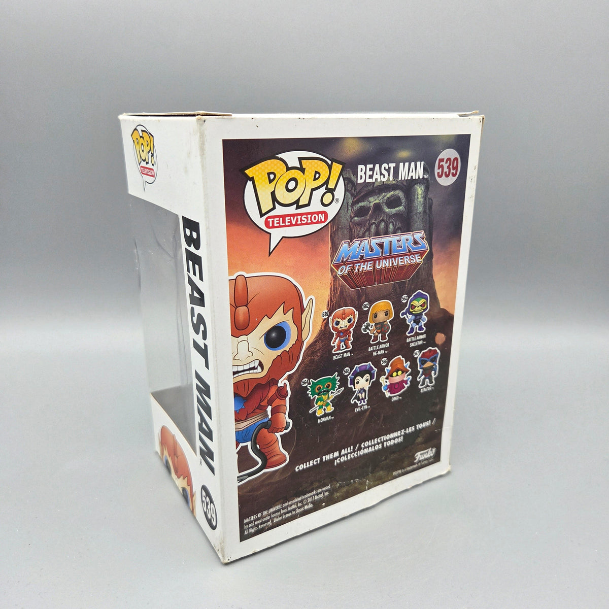 Funko Pop! Masters of the Universe	#539 Beast Man		Television	Vinylfigur