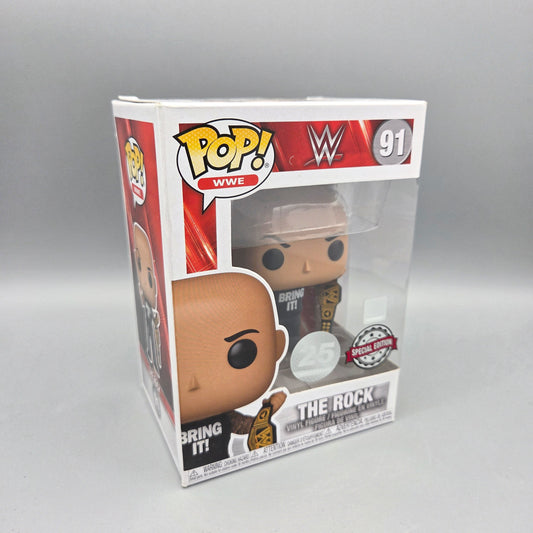 Funko Pop! #91 The Rock	Special Edition	WWE	Vinylfigur