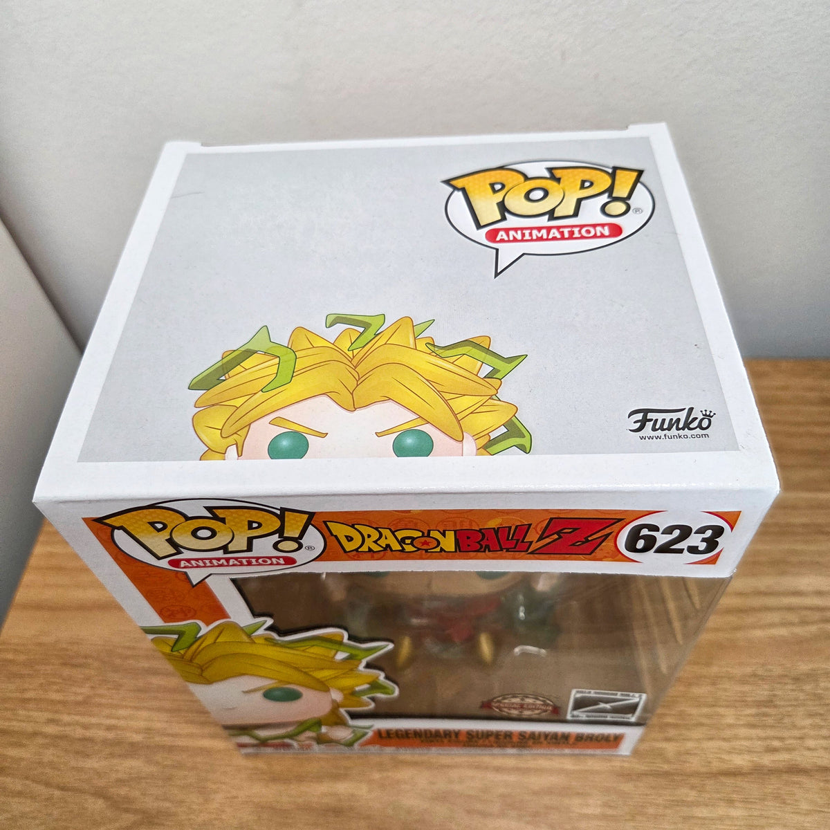Funko Pop! Dragon Ball Z	#623 Legendary Super Saiyan Broly	Special Edition	Animation	6-Inch