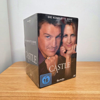 Castle - Die komplette Serie (Staffel 1-8)		DVD		Zustand:	Neu