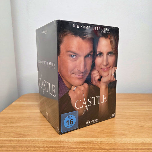 Castle - Die komplette Serie (Staffel 1-8)		DVD		Zustand:	Neu