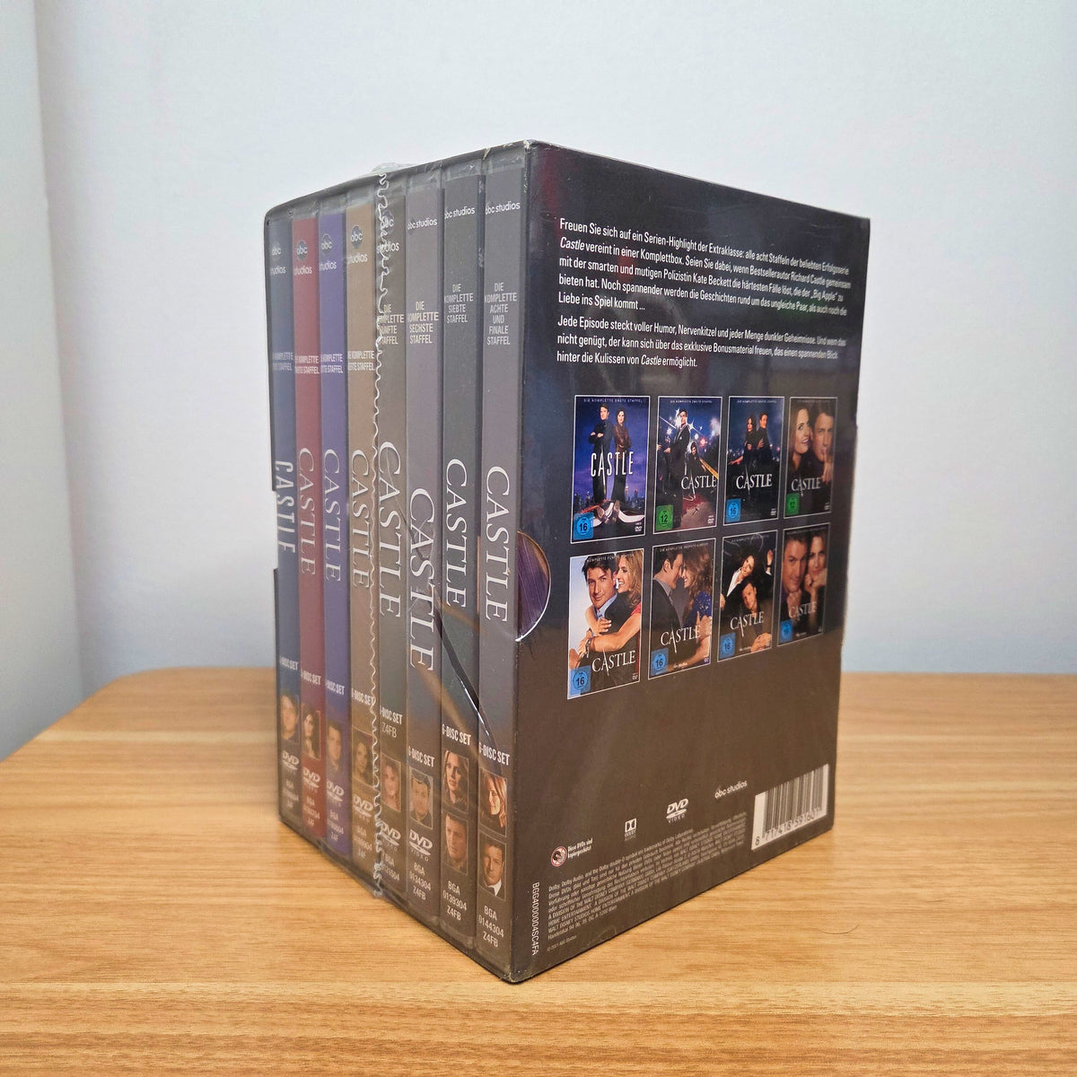Castle - Die komplette Serie (Staffel 1-8)		DVD		Zustand:	Neu