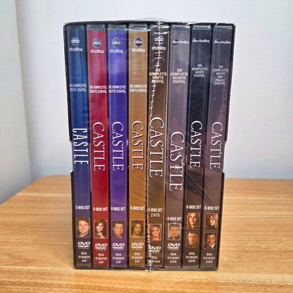 Castle - Die komplette Serie (Staffel 1-8)		DVD		Zustand:	Neu