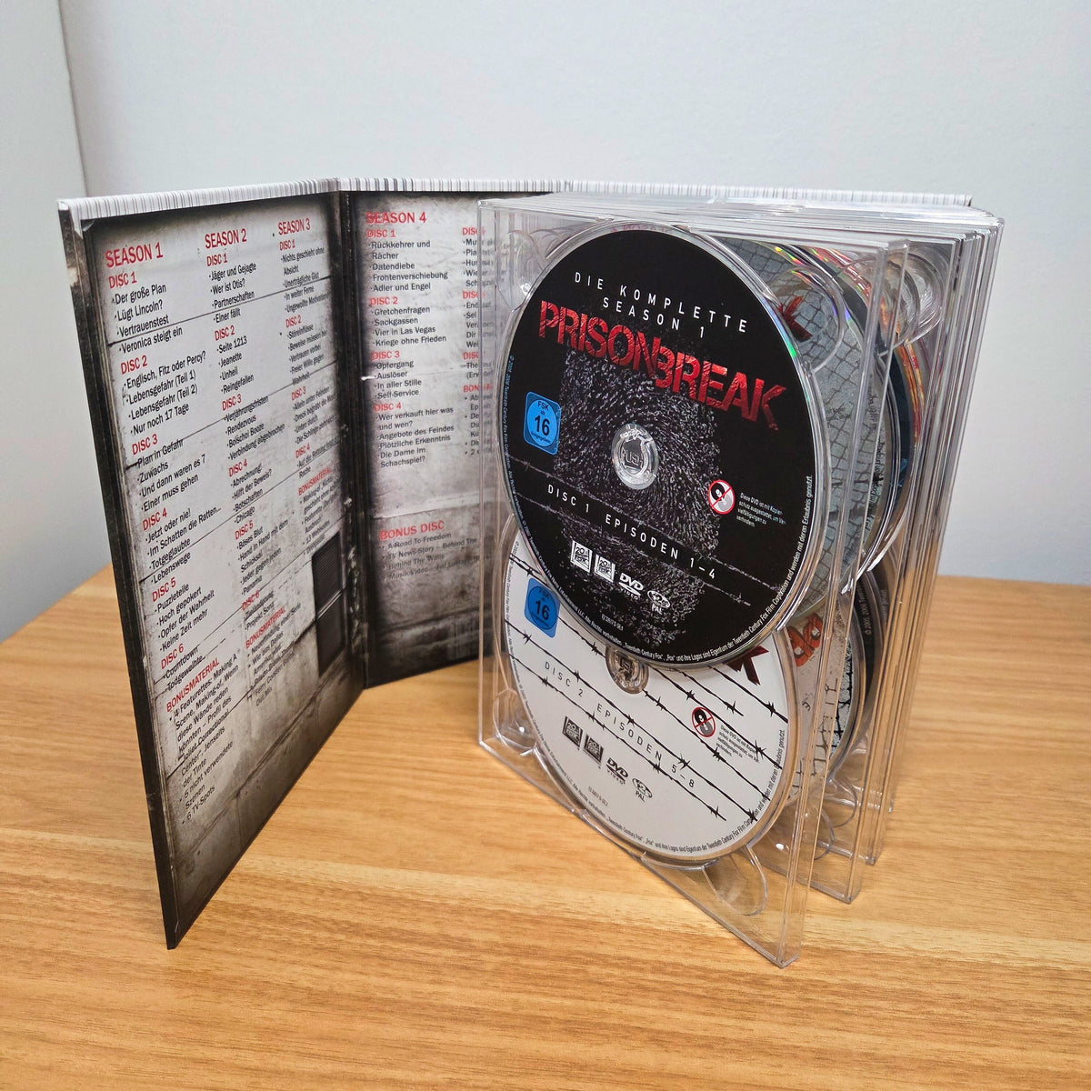 Prison Break - Die komplette Serie (4 Staffeln und The Final Break)		DVD