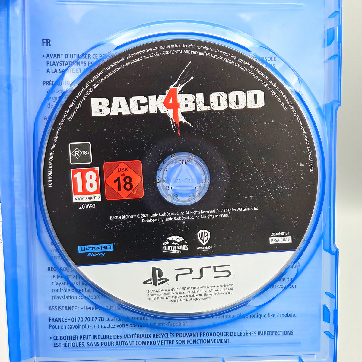 Playstation 5 Spiel: Back 4 Blood		PS5		Zustand:	Gut