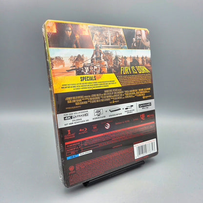 Furiosa: A Mad Max Saga	Steelbook	4K Ultra HD Blu-Ray Film NEU