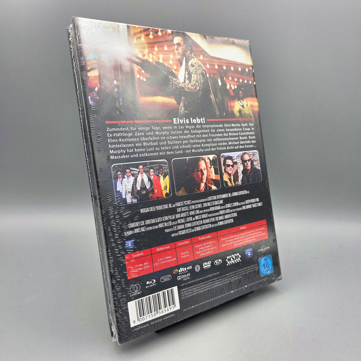Crime is King - 3000 Miles to Graceland	Mediabook	Blu-Ray Film NEU