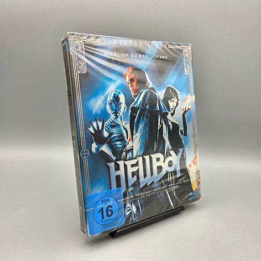 Hellboy	Steelbook	Blu-Ray Film	Director's Cut	Zustand:	Neu