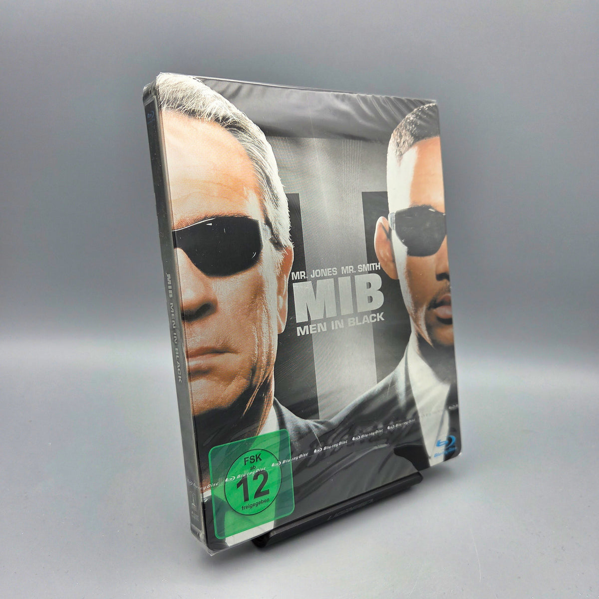 MIB - Men in Black	Steelbook	Blu-Ray Film	mit Will Smith	Zustand:	Neu