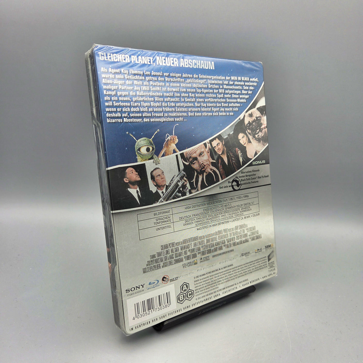 MIB 2 - Men in Black 2	Steelbook	Blu-Ray Film		Zustand:	Neu