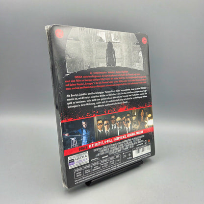 Everly - Uncut	Steelbook	Blu-Ray Film	mit Salma Hayek	Zustand:	Neu