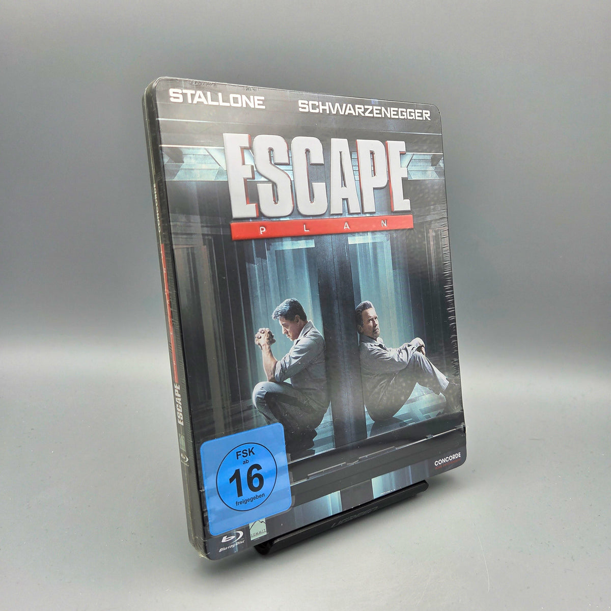 Escape Plan	Steelbook	Blu-Ray Film	mit Sylvester Stallone	Zustand:	Neu