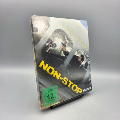 Non-Stop	Steelbook	Blu-Ray Film	mit Liam Neeson	Zustand:	Neu