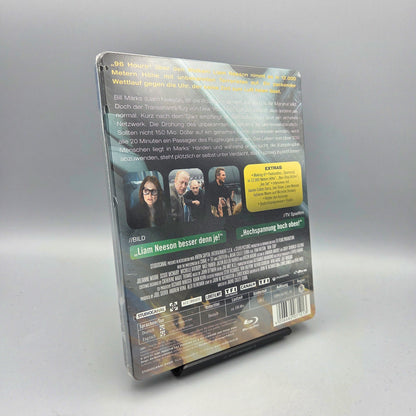 Non-Stop	Steelbook	Blu-Ray Film	mit Liam Neeson	Zustand:	Neu