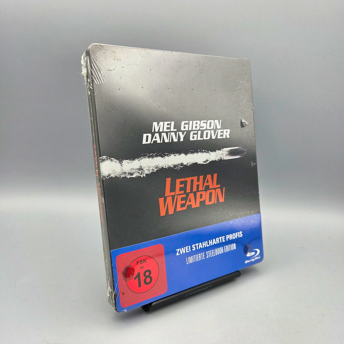Lethal Weapon	Steelbook	Blu-Ray Film	mit Mel Gibson	Zustand:	Neu