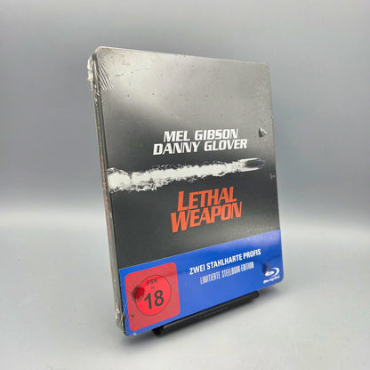 Lethal Weapon	Steelbook	Blu-Ray Film	mit Mel Gibson	Zustand:	Neu