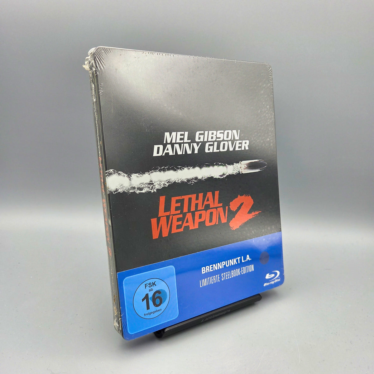 Lethal Weapon 2	Steelbook	Blu-Ray Film	mit Mel Gibson	Zustand:	Neu