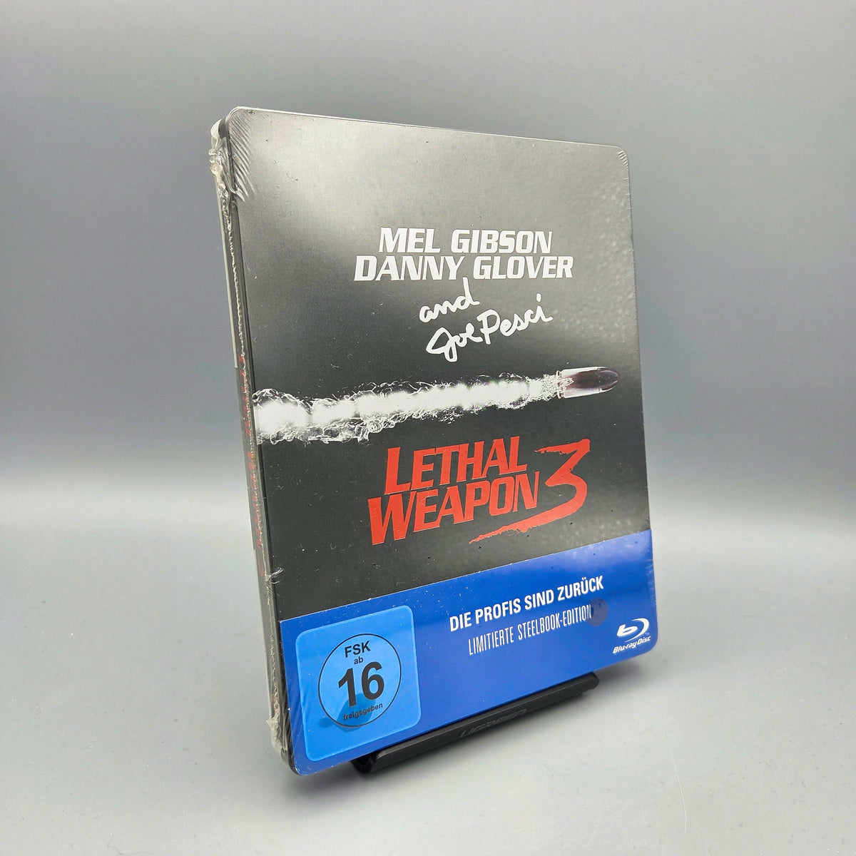 Lethal Weapon 3	Steelbook	Blu-Ray Film	mit Mel Gibson	Zustand:	Neu