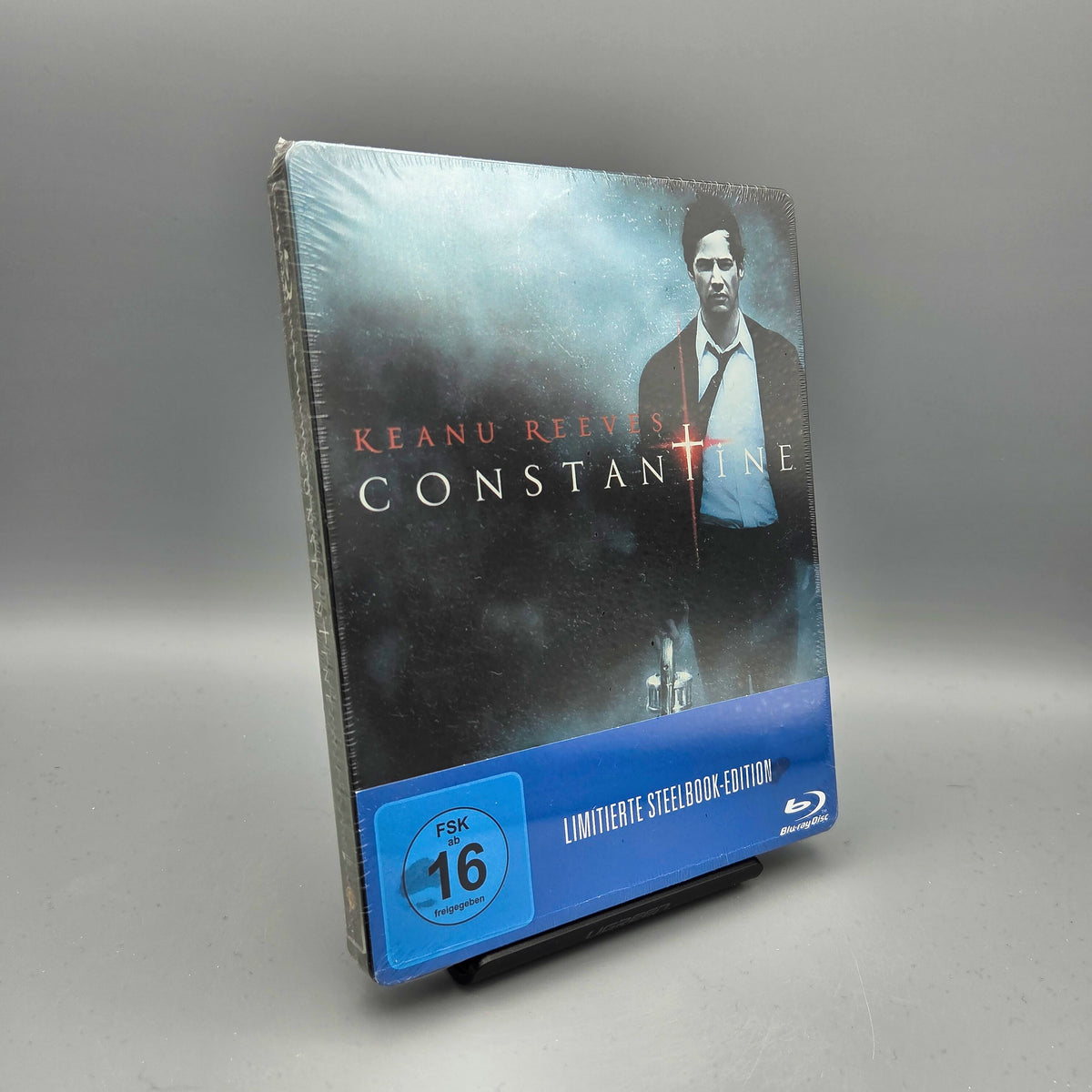Constantine	Steelbook	Blu-Ray Film	mit Keanu Reeves	Zustand:	Neu