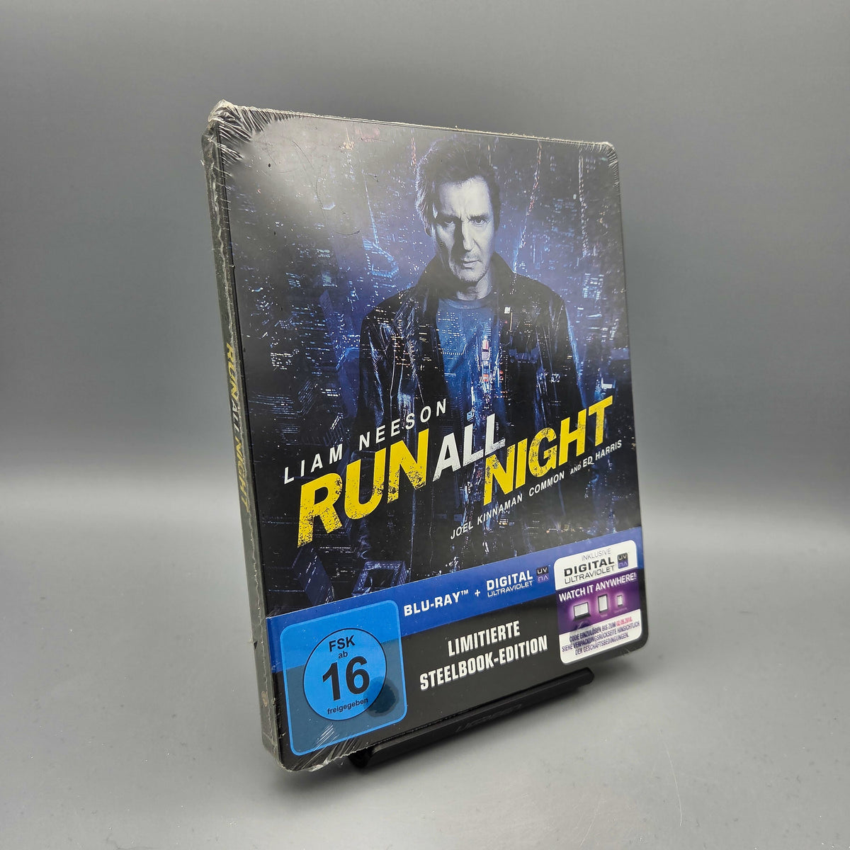 Run all night	Steelbook	Blu-Ray Film	mit Liam Neeson	Zustand:	Neu