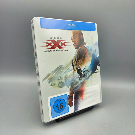 xXx: The Return of Xander Cage	Steelbook	Blu-Ray Film	mit Vin Diesel	Zustand:	Neu