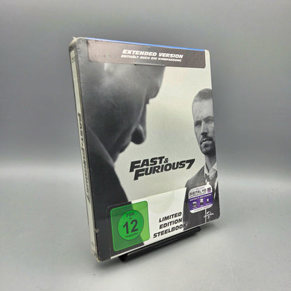 Fast & Furious 7	Steelbook	Blu-Ray Film		Zustand:	Neu