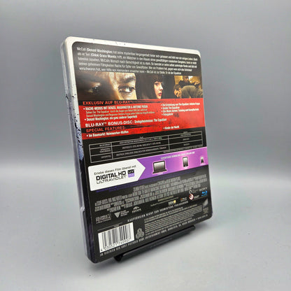 The Equalizer	Steelbook	Blu-Ray Film	mit Denzel Washington
