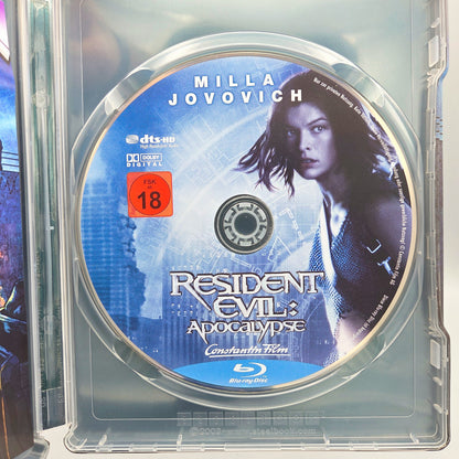 Resident Evil: Apocalypse Pop Art	Steelbook	Blu-Ray Film	mit deutscher Disc