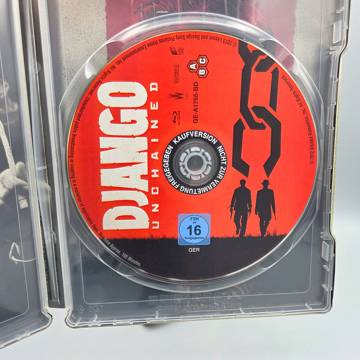 Django Unchained	Steelbook	Blu-Ray Film		Zustand:	Gut