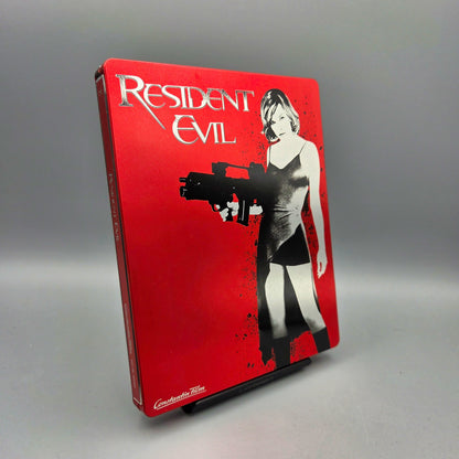 Resident Evil	Steelbook	Blu-Ray Film	mit Milla Jovovich	Zustand:	Sehr Gut