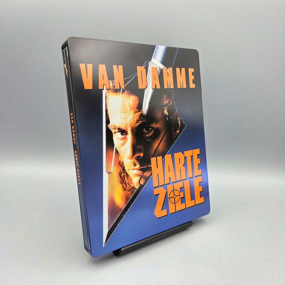 Harte Ziele	Steelbook	Blu-Ray Film	mit Van Damme	Zustand:	Sehr Gut