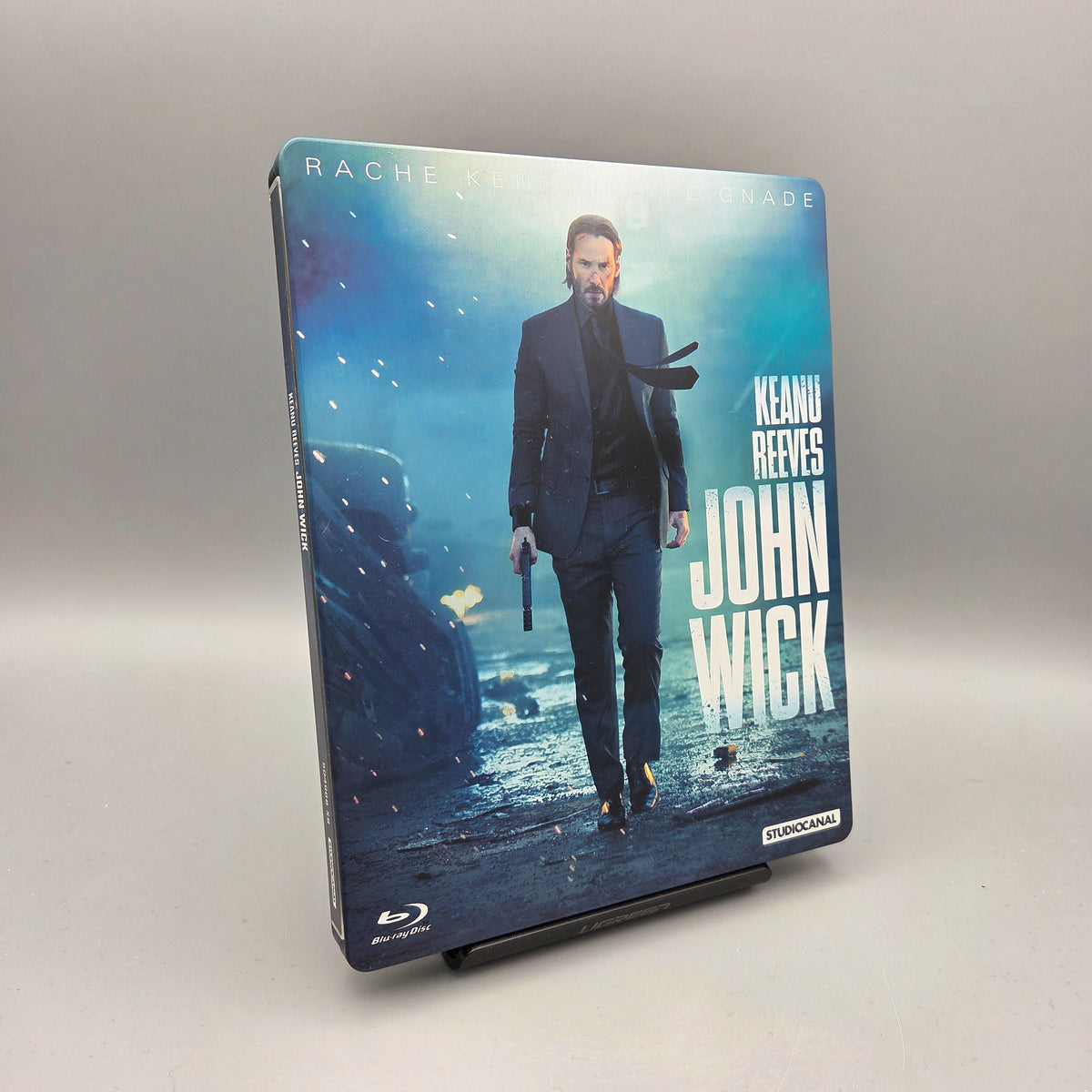 John Wick	Steelbook	Blu-Ray Film	mit Keanu Reeves	Zustand:	Sehr Gut