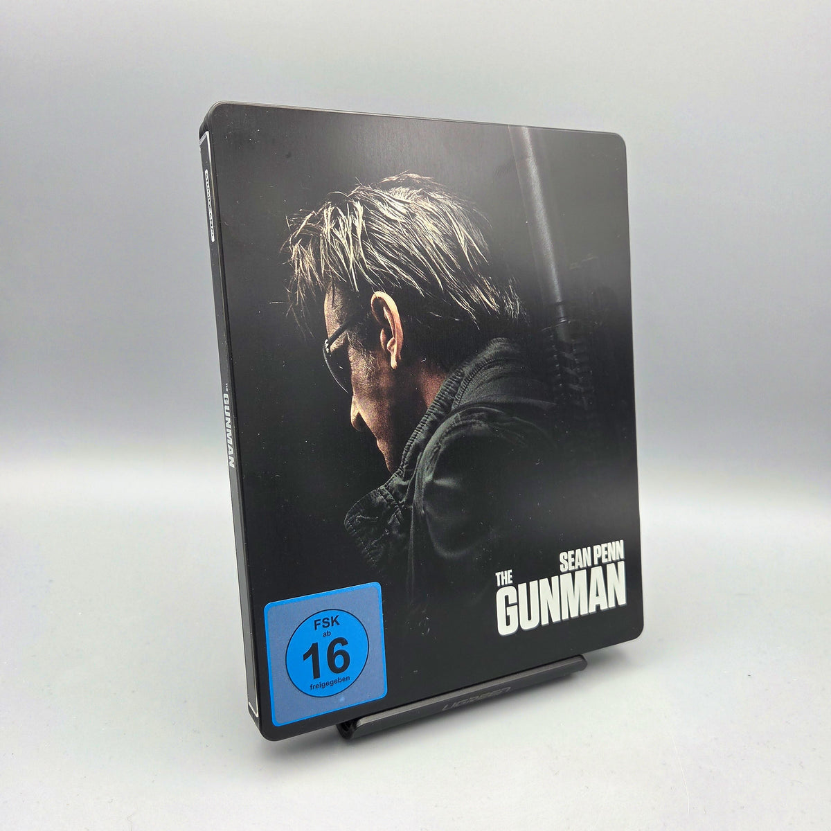The Gunman	Steelbook	Blu-Ray Film	mit Sean Penn	Zustand:	Sehr Gut