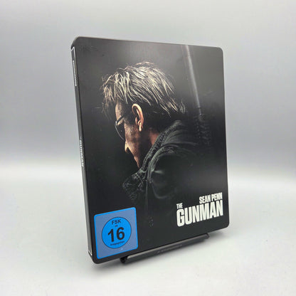 The Gunman	Steelbook	Blu-Ray Film	mit Sean Penn	Zustand:	Sehr Gut