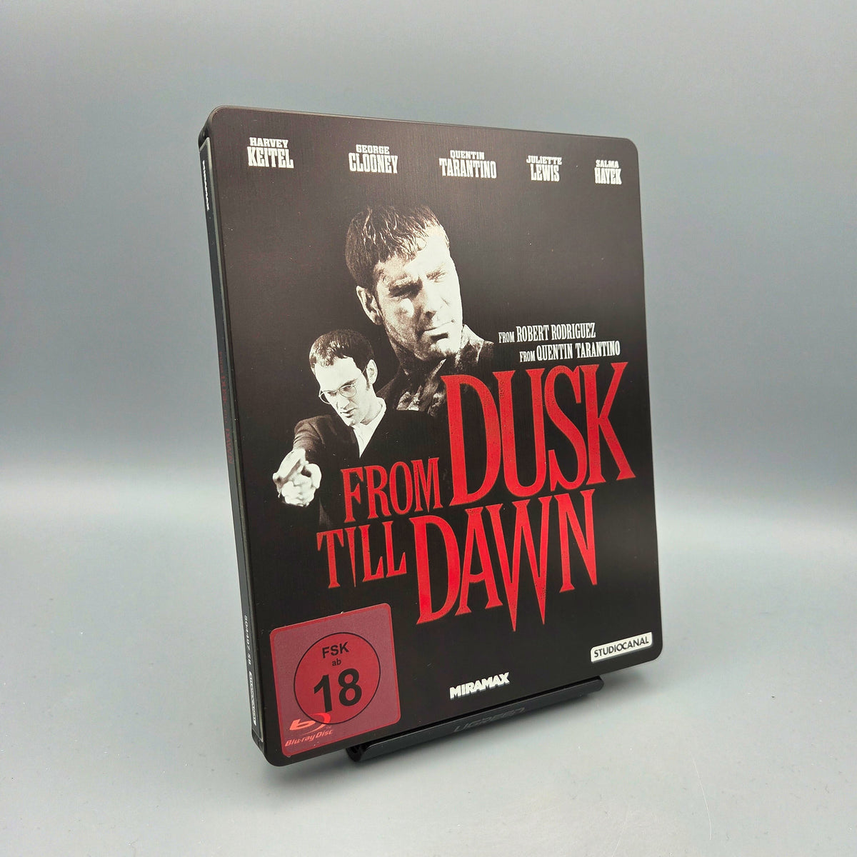 From Dusk Till Dawn	Steelbook	Blu-Ray Film	mit George Clooney	Zustand:	Sehr Gut