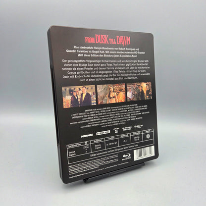From Dusk Till Dawn	Steelbook	Blu-Ray Film	mit George Clooney	Zustand:	Sehr Gut