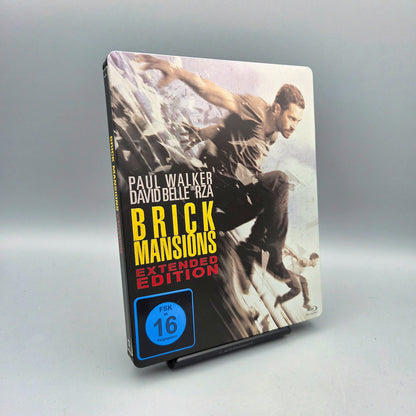 Brick Mansions	Steelbook	Blu-Ray Film	Extended Edition	Zustand:	Sehr Gut