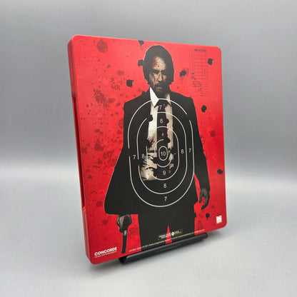 John Wick: Kapitel 2	Steelbook	Blu-Ray Film	mit Keanu Reeves	Zustand:	Sehr Gut