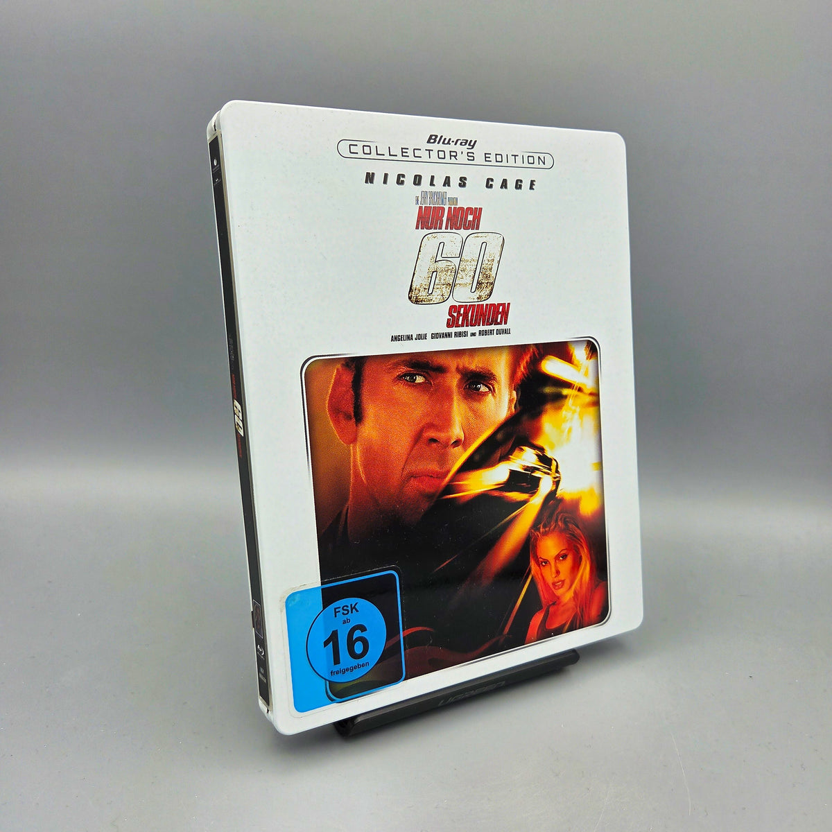Nur noch 60 Sekunden	Steelbook	Blu-Ray Film	mit Nicolas Cage	Zustand:	Sehr Gut