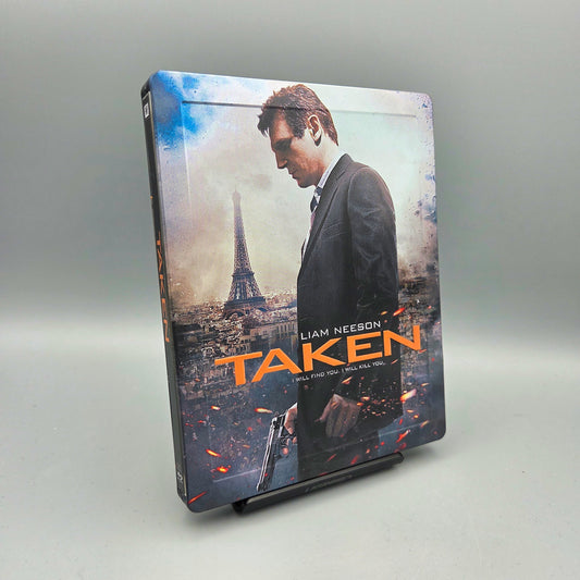 Taken	Steelbook	Blu-Ray Film	Englische Ausgabe mit deutschem Ton