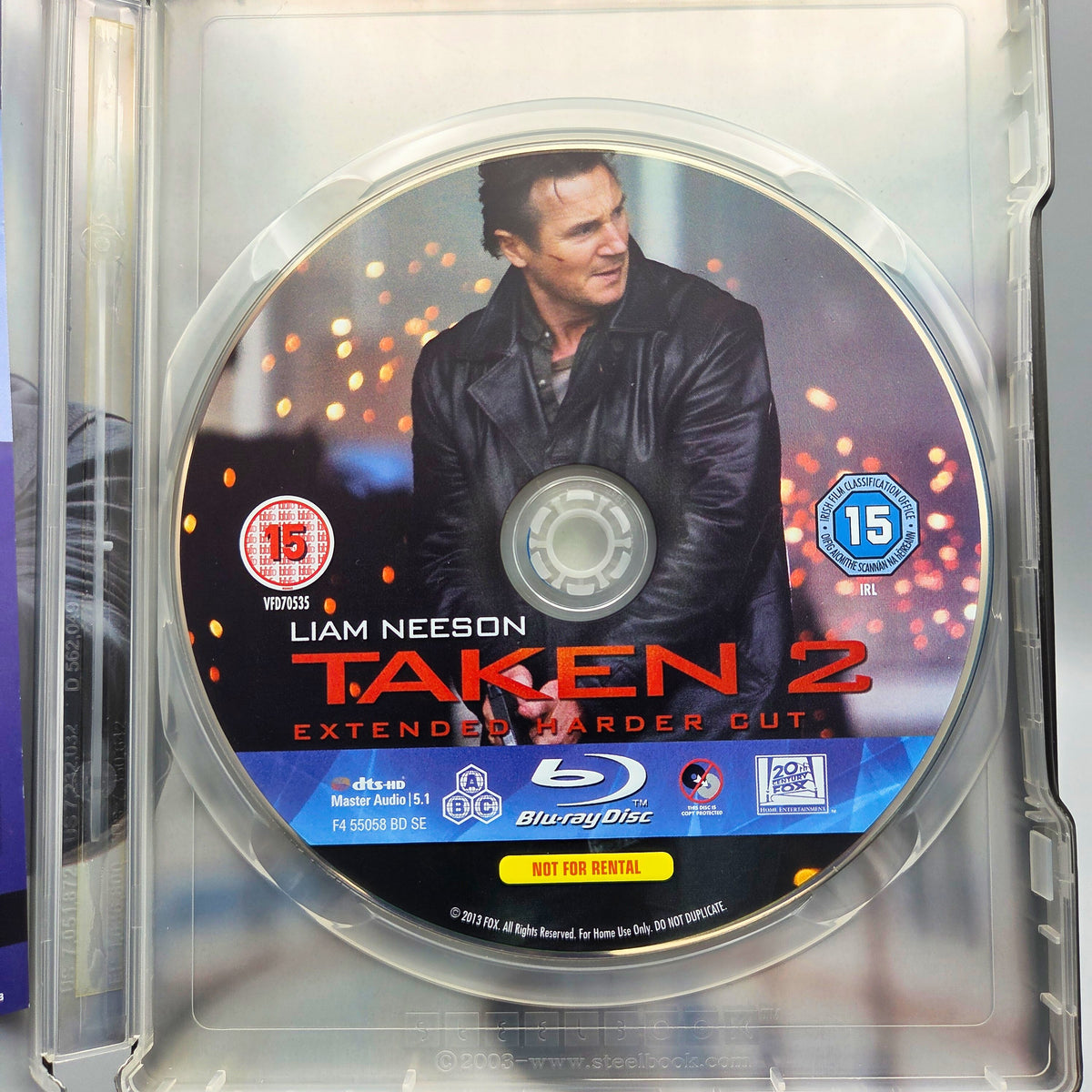 Taken 2	Steelbook	Blu-Ray Film	Englische Ausgabe ohne deutschem Ton